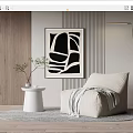 Modern Lazy Sofa 3d model
