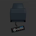 Game Machine Antique Game Machine Classical Game Machine Retro Game Machine 3d model