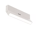 Sleek Modern Rectangular Ceiling Light With Black Frame And White Illuminated Panel 3d model