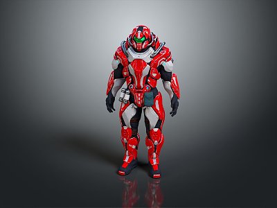 Sci-Fi Armor Alien Armor Sci-Fi Armor High-Tech Armor Futuristic Armor Alien Warrior Armor 3d model