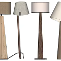 Quiet Wind Floor Lamp 3d model