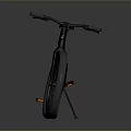 Modern Black Electric Bicycle Featuring Sleek Design And Wide Tires