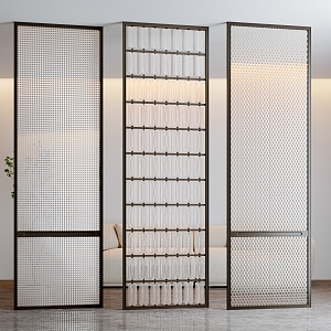 Modern partition 3d model