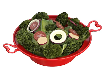 Salad Light Food Diet Vegetable Salad Fruit Salad Food 3d model Salad Light Food Diet Vegetable Salad Fruit Salad Food 3d model