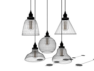 Modern Chandelier Decorative Chandelier 3d model