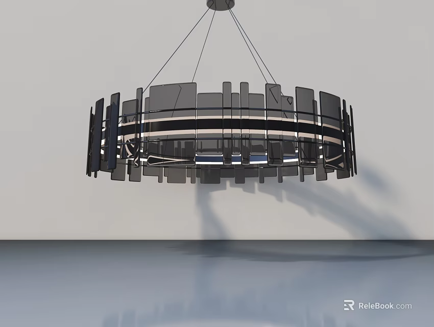 Modern Hinged Door Design With Wooden Frame And Glass Panel For Interior Use 3d model