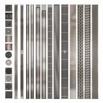modern floor drain 3d model