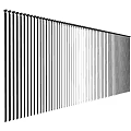 Modern Vertical Gradient Striped Curtains With Light Filtering Effect For Home Decor