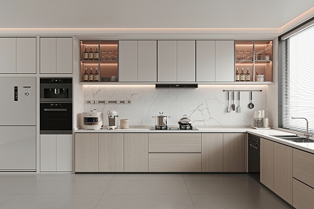 Modern Kitchen 3d model