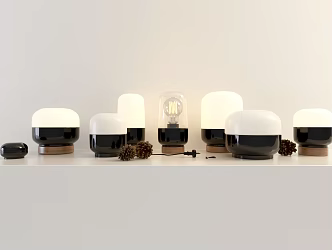 Modern table lamp decorative lamp 3d model