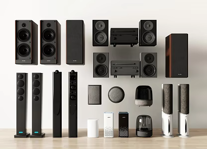 Sound speaker floor sound intelligent sound wall-mounted sound audio and video equipment ceiling sound equipment 3d model
