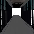 Modern Corridor 3d model