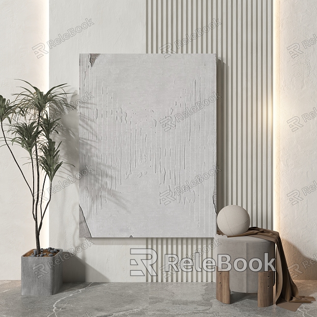 modern abstract painting abstract decorative painting model