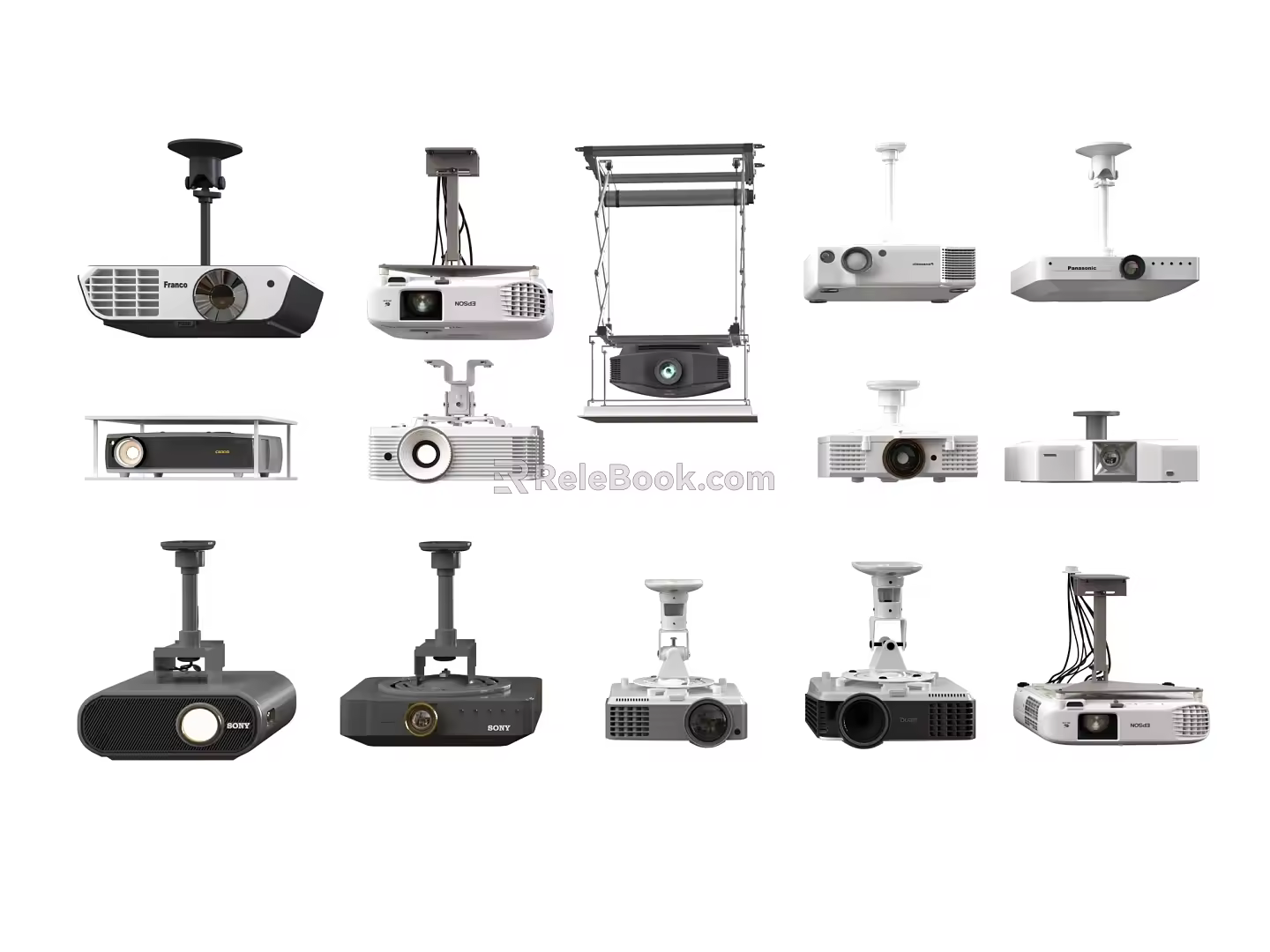 Projector Lifting Projector Bracket Projector 3d model