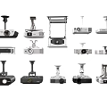 Projector Lifting Projector Bracket Projector 3d model