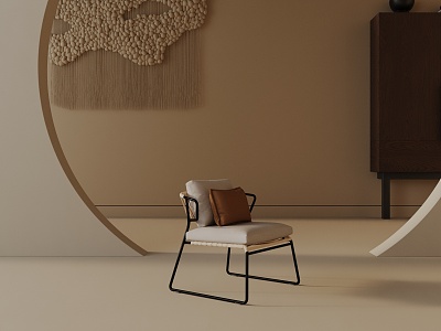 Modern Dining Chair 3d model