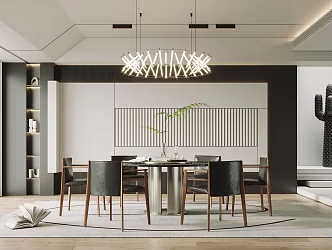 Modern Restaurant 3d model