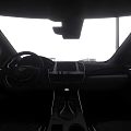 White Cadillac Luxury Sedan With Modern Exterior Design And Stylish Features