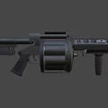 M32 Grenade Launcher 3d model