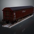 vintage train steam train train carriage locomotive head steam car carriage train vehicle 3d model