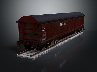 vintage train steam train carriage locomotive head steam carriage train vehicle 3d model