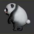 Adorable Panda Themed Decorative Furniture Item For Kids Room Decoration