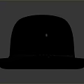 Classic Black Wool Felt Bowler Hat For Daily Casual And Formal Wear