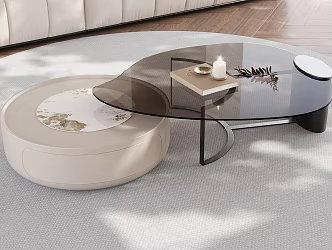 Alphabet coffee table 3d model