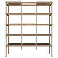 Simple Wooden Shelving Unit With Multiple Open Tiers For Storage And 3d model