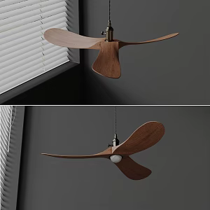 ALOHA ceiling fan light fan light 3d model