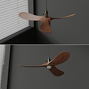 ALOHA ceiling fan light fan light 3d model