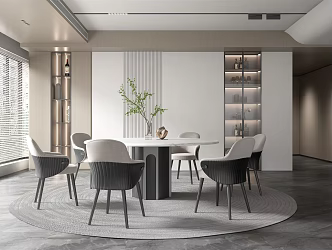 Modern Restaurant 3d model