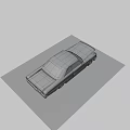 Vintage Rusty Classic Car With Broken Windshield Open Hood And Weathered Body