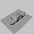 Destroyed 1960 s Coupe 3d model