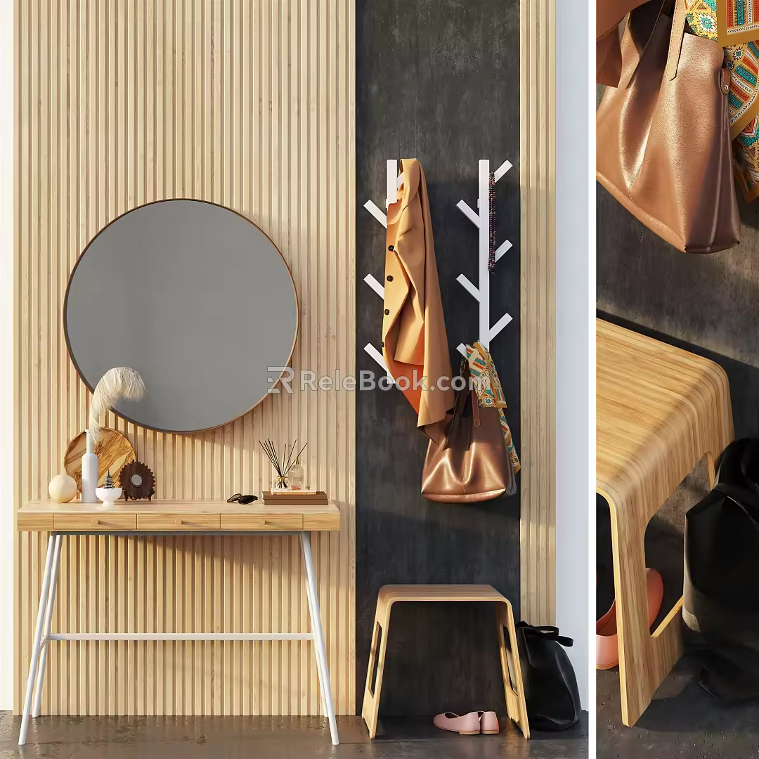 Modern Hangers 3d model