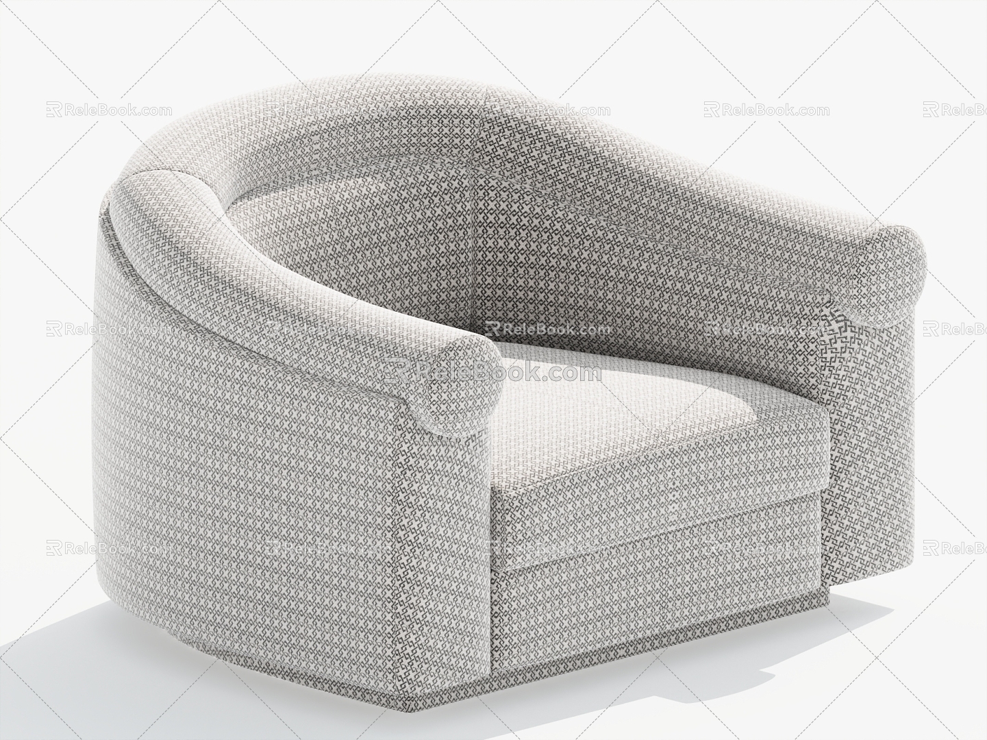 Single Sofa Leisure Chair Single Chair 3d model