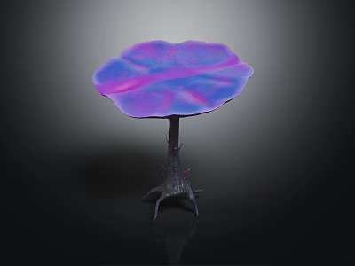 Modern Mushrooms Mushroom Tree 3d model