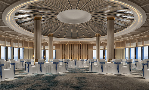 Ballroom 3d model