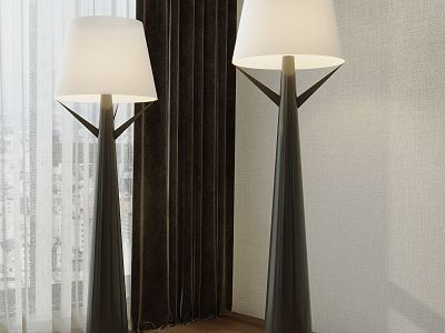 Modern retro creative floor lamp model