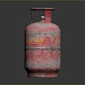 Gas Tank Gas Tank Natural Gas Tank Gas Bottle Jar Jar Jar Jar Container Realistic 3d model