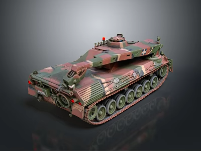 Camouflage Utility Vehicle Designed For Off Road Adventures And Heavy Duty Tasks 3d model