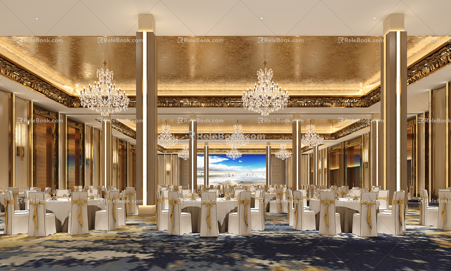 Light Luxury Ballroom model