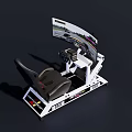 Racing Simulator Entertainment Equipment With Gaming Chair Steering Wheel Display Screen For Realistic Experience