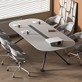 Conference table 3d model