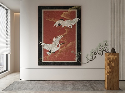 New Chinese Decorative Painting model