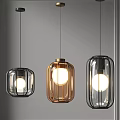Modern Pendant Lights With Glass And Metal Frames Illuminating Interior Spaces