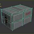 Boxes, Boxes, Bags and Containers Realistic 3d model