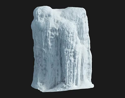 Modern Snow Mountain Iceberg 3d model
