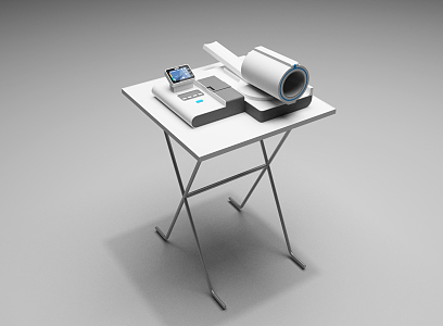 modern blood pressure meter 3d model