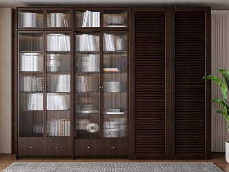 American Bookcase 3d model